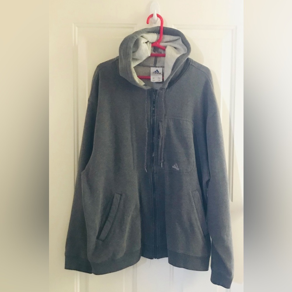 adidas Mens Zip-up Hoodie